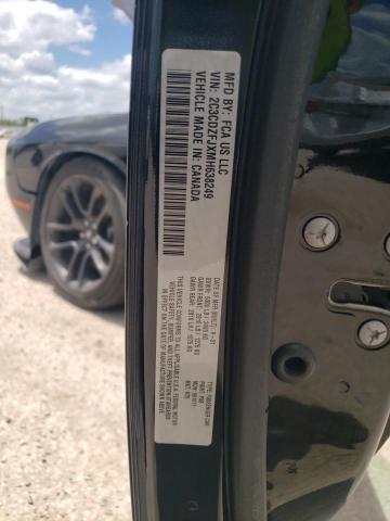 2C3CDZFJXMH638249 - 2021 DODGE CHALLENGER R/T SCAT PACK BLACK photo 12