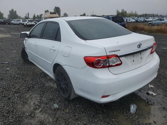 2T1BU4EEXCC766059 - 2012 TOYOTA COROLLA BASE WHITE photo 3
