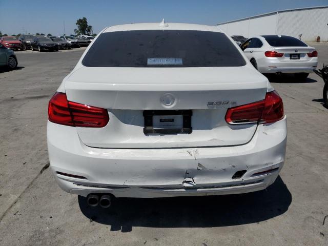 WBA8E1C56JA758936 - 2018 BMW 330E WHITE photo 6