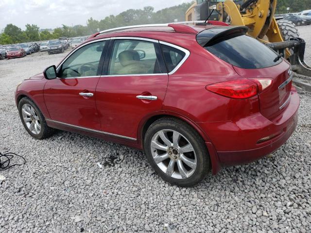 JNKAJ09E78M304056 - 2008 INFINITI EX35 BASE Կարմիր լուսանկար 2