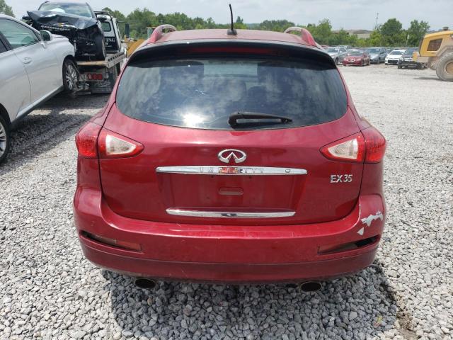 JNKAJ09E78M304056 - 2008 INFINITI EX35 BASE Կարմիր լուսանկար 6