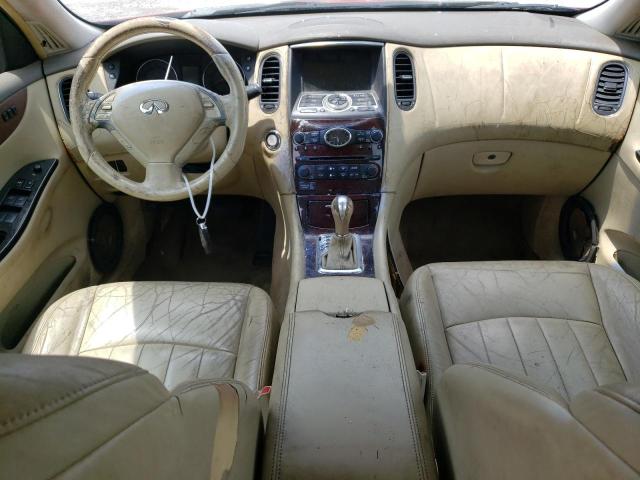 JNKAJ09E78M304056 - 2008 INFINITI EX35 BASE Կարմիր լուսանկար 8