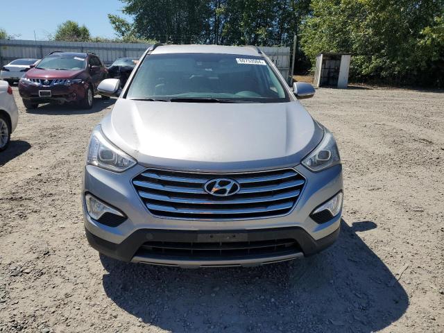 KM8SN4HF1EU037371 - 2014 HYUNDAI SANTA FE GLS SILVER photo 5