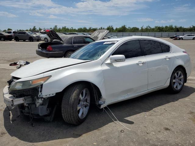 19UUA8F55CA022107 - 2012 ACURA TL WHITE photo 1