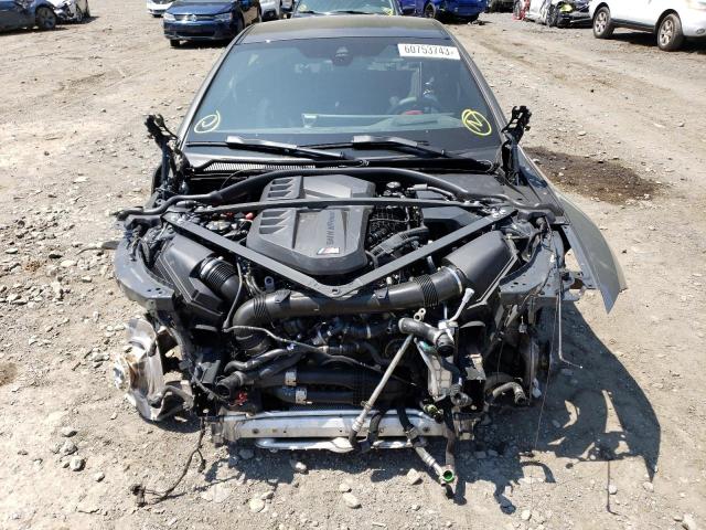 WBS43AZ03RCN76347 - 2024 BMW M4 COMPETITION GRAY photo 5