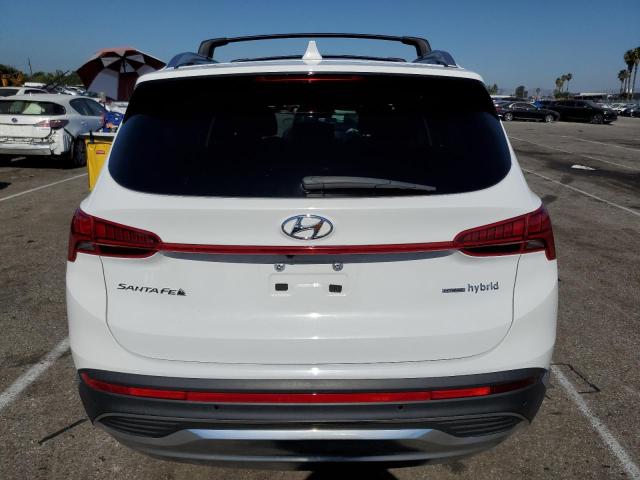 5NMS3DA1XPH002475 - 2023 HYUNDAI SANTA FE SEL PREMIUM WHITE photo 6