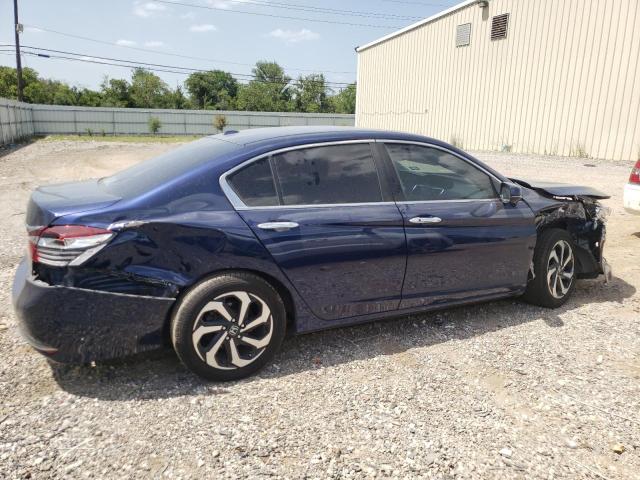 1HGCR2F82GA028304 - 2016 HONDA ACCORD EXL BLUE photo 3