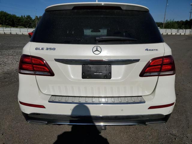 4JGDA5HB6JB202697 - 2018 MERCEDES-BENZ GLE 350 4MATIC WHITE photo 6