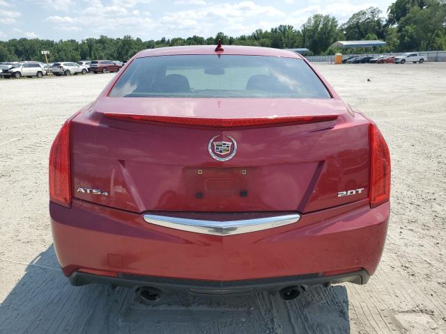 1G6AG5RX7D0134932 - 2013 CADILLAC ATS RED photo 6