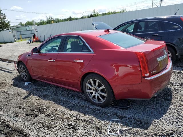 1G6DG5E55C0114923 - 2012 CADILLAC CTS LUXURY COLLECTION RED photo 2