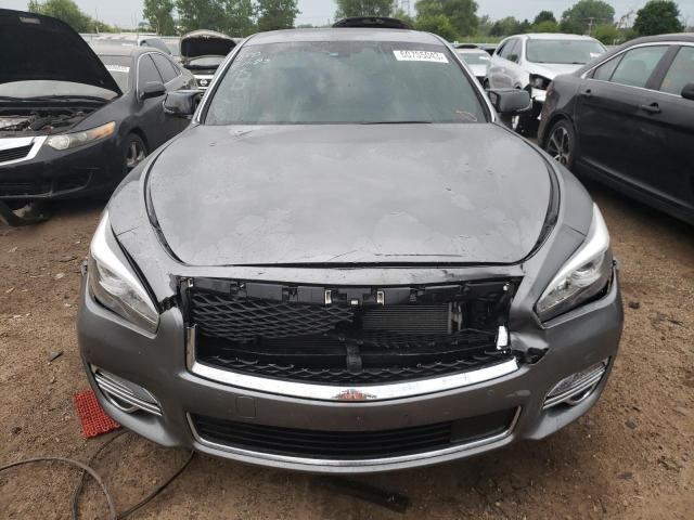 JN1BY1PR6FM831499 - 2015 INFINITI Q70L 3.7 GRAY photo 5