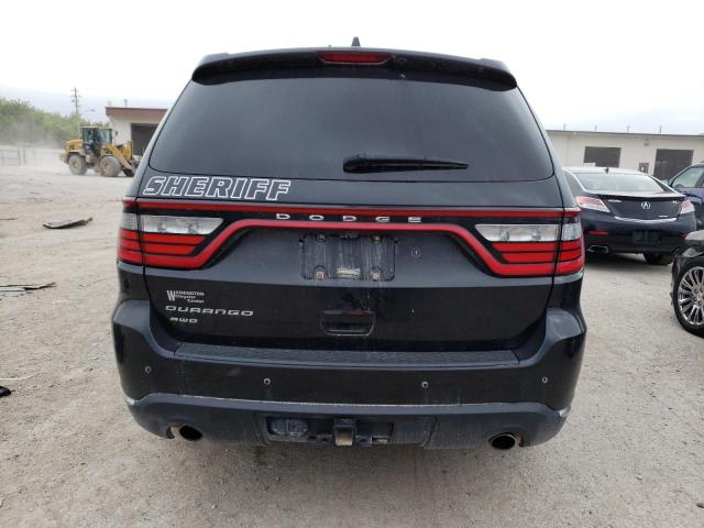 1C4SDJFT9GC301993 - 2016 DODGE DURANGO SSV BLACK photo 6