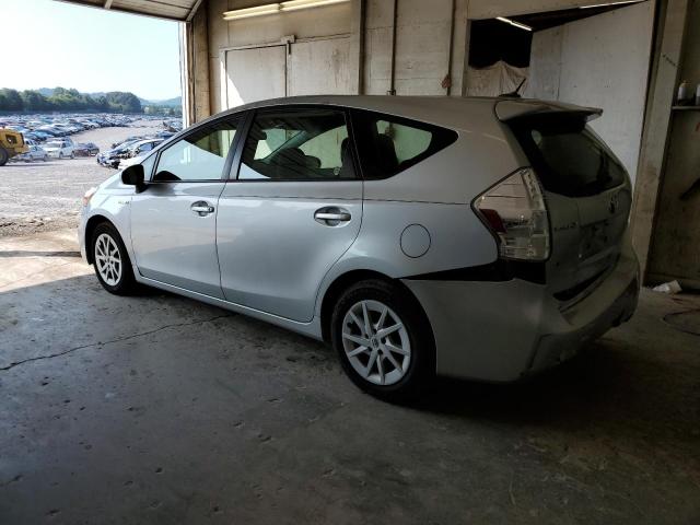 JTDZN3EU1EJ013573 - 2014 TOYOTA PRIUS V SILVER photo 2