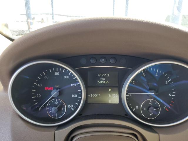 4JGBB5GB4BA684745 - 2011 MERCEDES-BENZ ML 350 BLACK photo 9