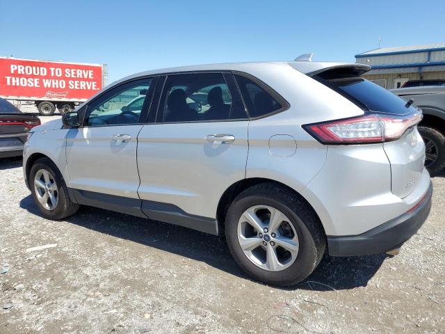 2FMPK4G91GBB71123 - 2016 FORD EDGE SE SILVER photo 2