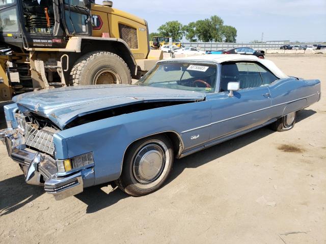 6L67S3Q404535 - 1973 CADILLAC ELDORADO C BLUE photo 1