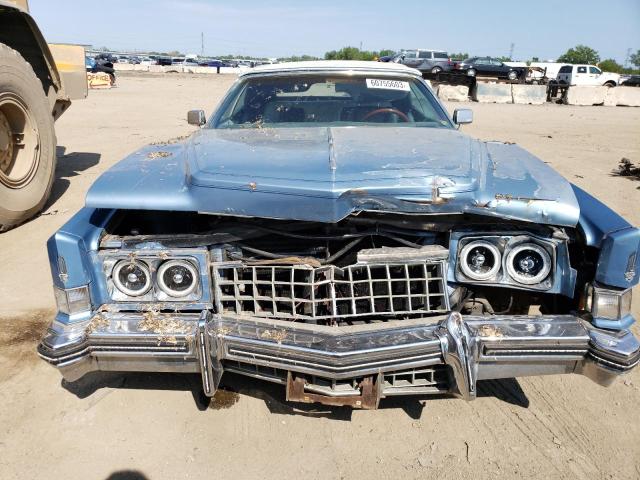 6L67S3Q404535 - 1973 CADILLAC ELDORADO C BLUE photo 5