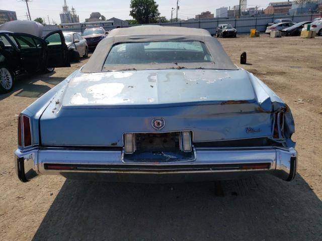 6L67S3Q404535 - 1973 CADILLAC ELDORADO C BLUE photo 6