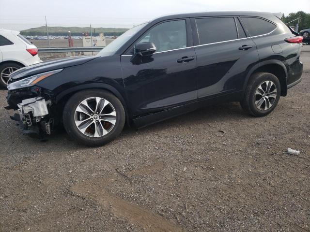 5TDGZRBH4LS508128 - 2020 TOYOTA HIGHLANDER XLE Սև լուսանկար 1