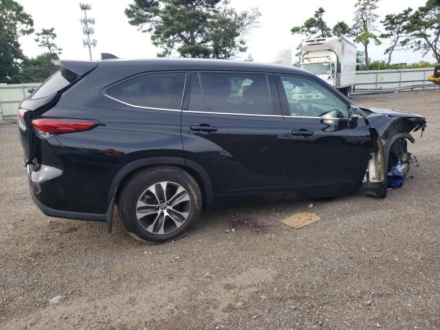 5TDGZRBH4LS508128 - 2020 TOYOTA HIGHLANDER XLE Սև լուսանկար 3