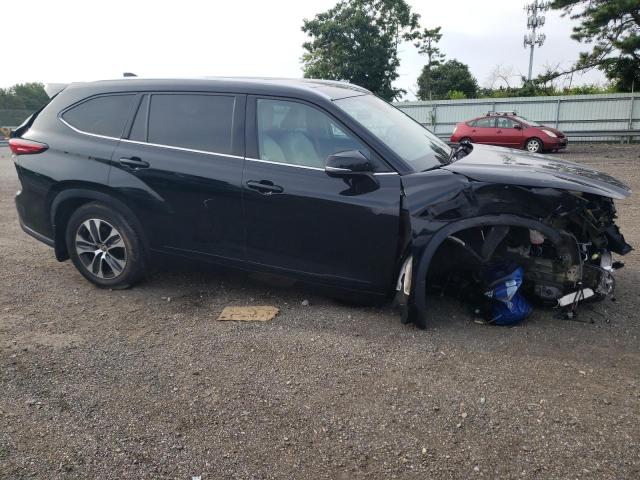 5TDGZRBH4LS508128 - 2020 TOYOTA HIGHLANDER XLE Սև լուսանկար 4