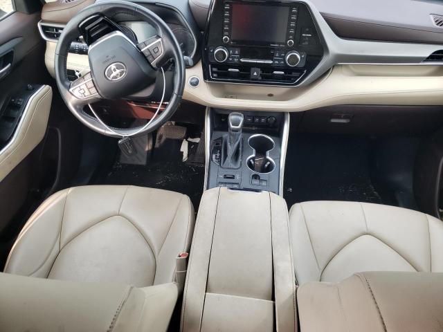 5TDGZRBH4LS508128 - 2020 TOYOTA HIGHLANDER XLE Սև լուսանկար 8
