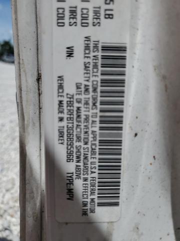 ZFBERFBT3G6B95966 - 2016 RAM PROMASTER SLT WHITE photo 13