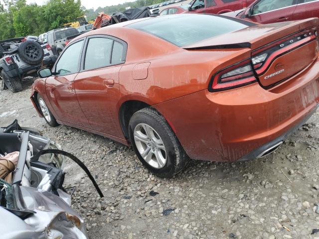 2C3CDXBG8MH561346 - 2021 DODGE CHARGER SXT ORANGE photo 2