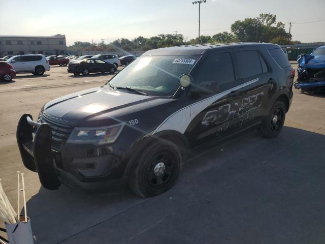 1FM5K8AT6HGE42450 - 2017 FORD EXPLORER POLICE INTERCEPTOR 黑色 照片 1