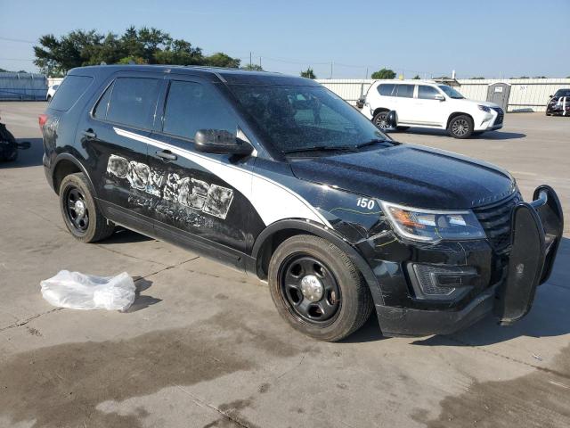 1FM5K8AT6HGE42450 - 2017 FORD EXPLORER POLICE INTERCEPTOR 黑色 照片 4