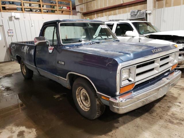 1B7FE06Y0KS105170 - 1989 DODGE D-SERIES D100 BLUE photo 4