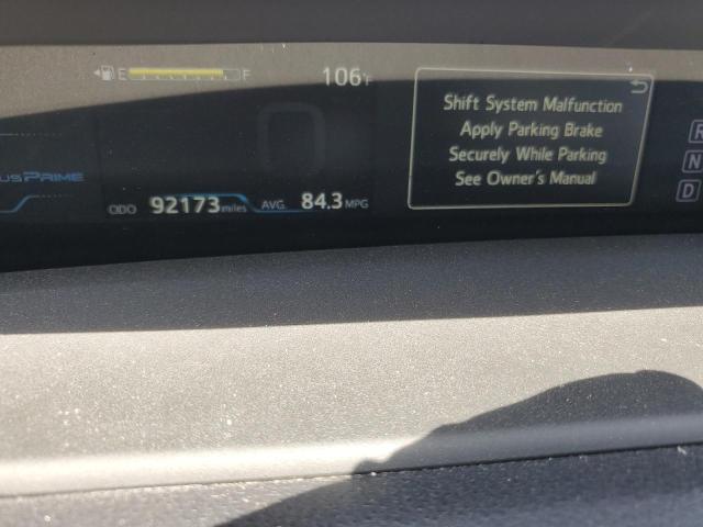 JTDKARFP3H3005878 - 2017 TOYOTA PRIUS PRIM 银色 照片 9