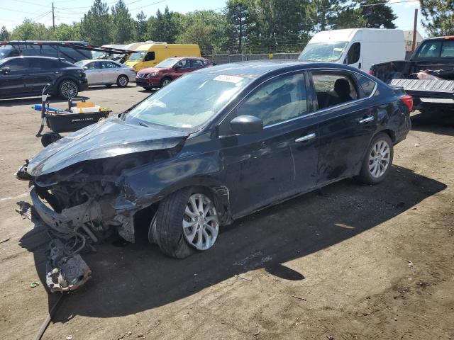 3N1AB7AP5HY375194 - 2017 NISSAN SENTRA S BLACK photo 1