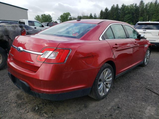 1FAHP2FW6CG103639 - 2012 FORD TAURUS LIMITED RED photo 3