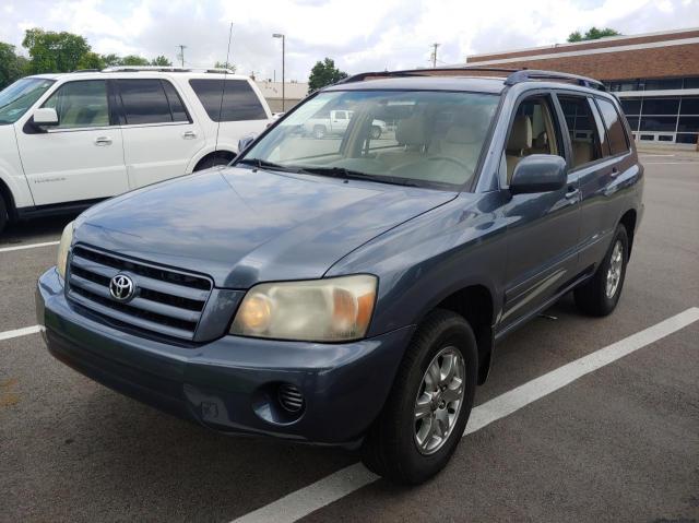 JTEHP21A570211850 - 2007 TOYOTA HIGHLANDER SPORT BLUE photo 2