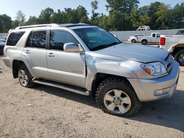 JTEBT17R738006986 - 2003 TOYOTA 4RUNNER LIMITED SILVER photo 4