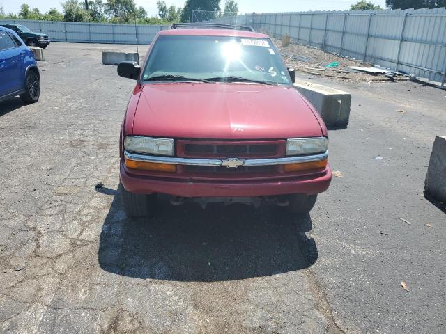 1GNDT13X33K153558 - 2003 CHEVROLET BLAZER MAROON photo 5