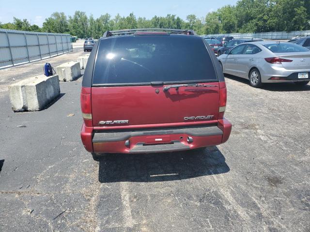 1GNDT13X33K153558 - 2003 CHEVROLET BLAZER MAROON photo 6