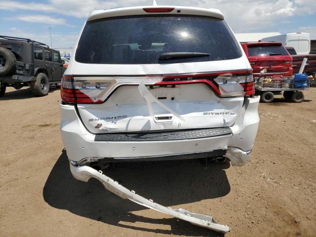 1C4SDJET1JC133629 - 2018 DODGE DURANGO CITADEL WHITE photo 6