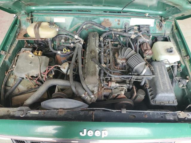 1JCML7713HT057866 - 1987 JEEP CHEROKEE GREEN photo 12