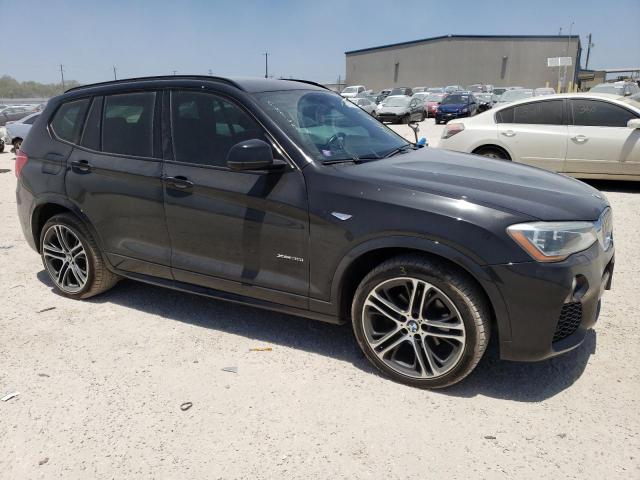 5UXWX7C53G0S16889 - 2016 BMW X3 XDRIVE35I BLACK photo 4