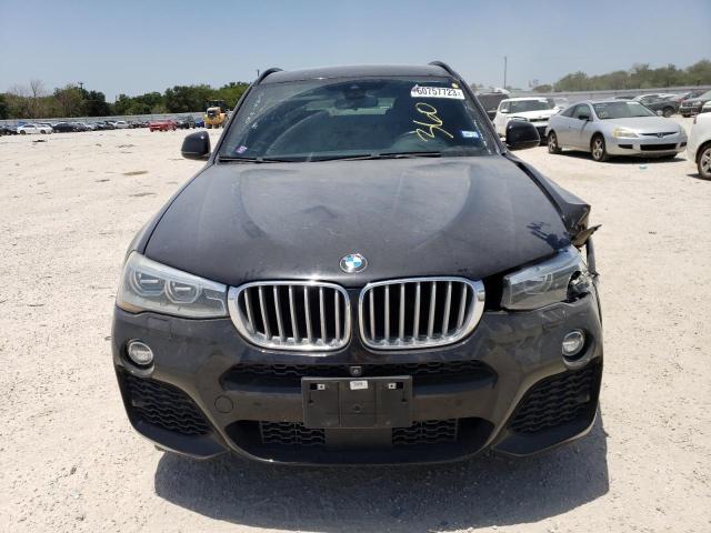 5UXWX7C53G0S16889 - 2016 BMW X3 XDRIVE35I BLACK photo 5