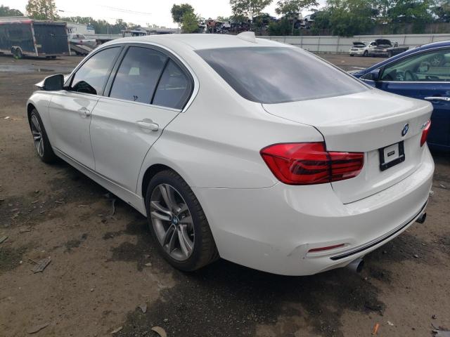 WBA8B3C33HK777659 - 2017 BMW 340 I WHITE photo 2