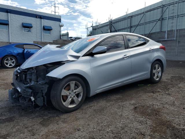 5NPDH4AE3CH062642 - 2012 HYUNDAI ELANTRA GLS SILVER photo 1