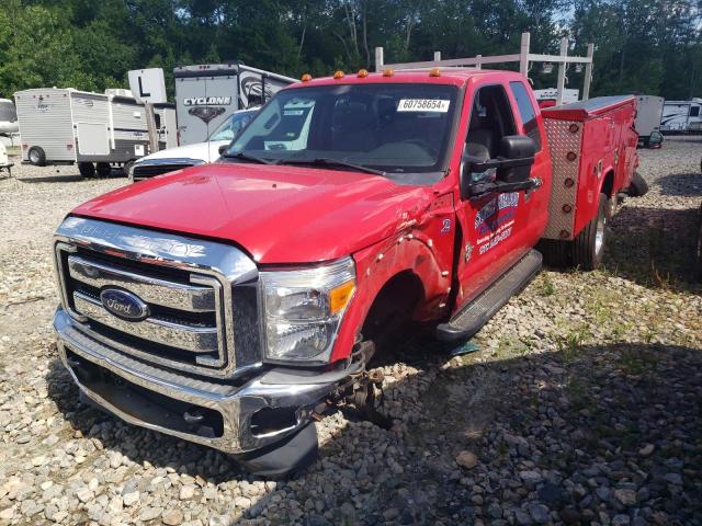 1FD0X5HT3FEB18526 - 2015 FORD F550 SUPER DUTY RED photo 1