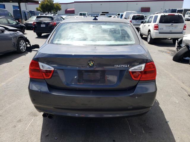 WBAVB13566PT19753 - 2006 BMW 325 I GRAY photo 6