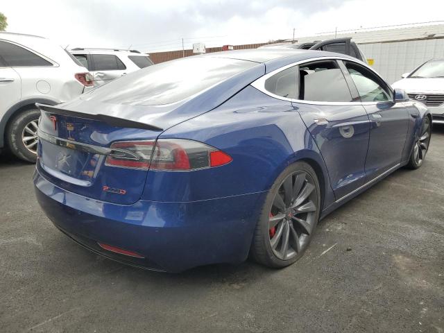 5YJSA1E41GF172508 - 2016 TESLA MODEL S 蓝色 照片 3