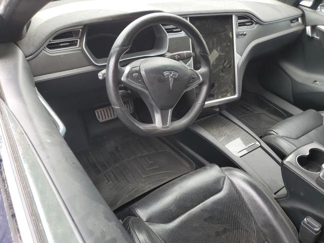 5YJSA1E41GF172508 - 2016 TESLA MODEL S 蓝色 照片 8