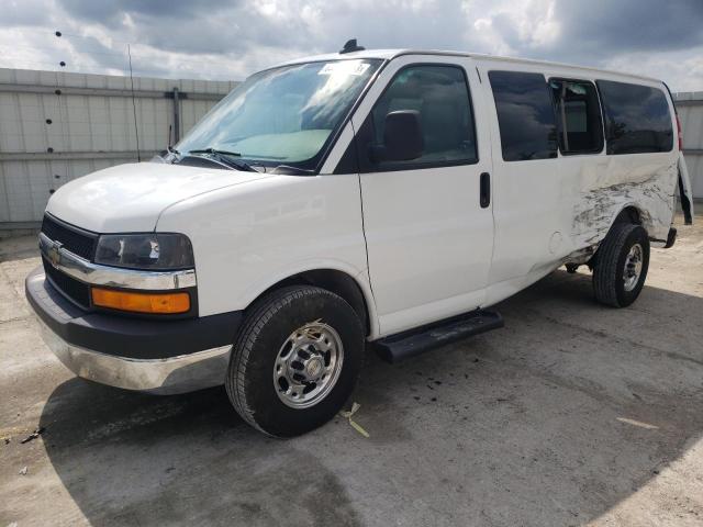 1GAZGMFG1G1277154 - 2016 CHEVROLET EXPRESS G3 LT WHITE photo 1