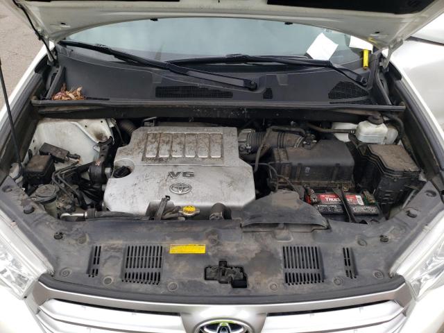 5TDBK3EH0CS172193 - 2012 TOYOTA HIGHLANDER BASE Ақ фото 11